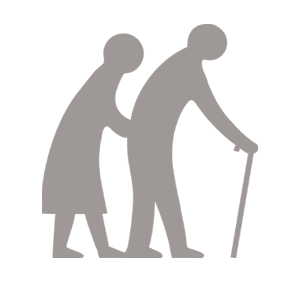 icon of Senior Couple Walking